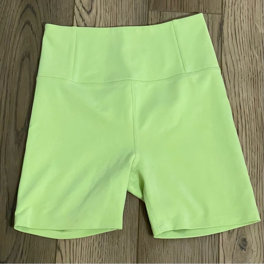 Girlfriend Collective‎ Green Bike Shorts